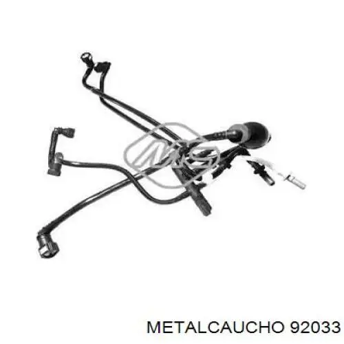 00001574T2 Peugeot/Citroen Tubo de combustível, kit