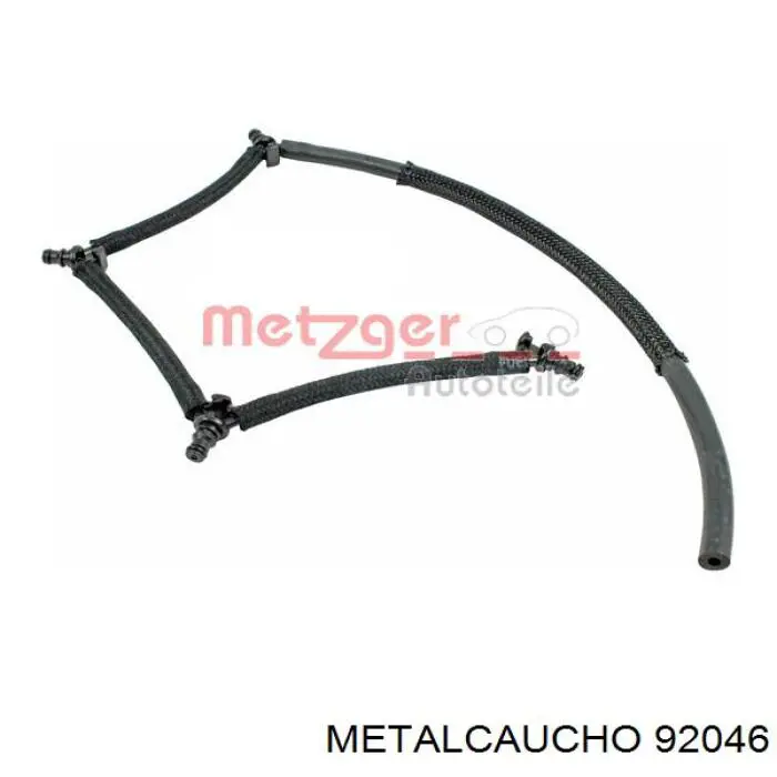 Tubo de combustível, inverso desde os injetores Metalcaucho 92046 preço, a partir de 38,77 USD