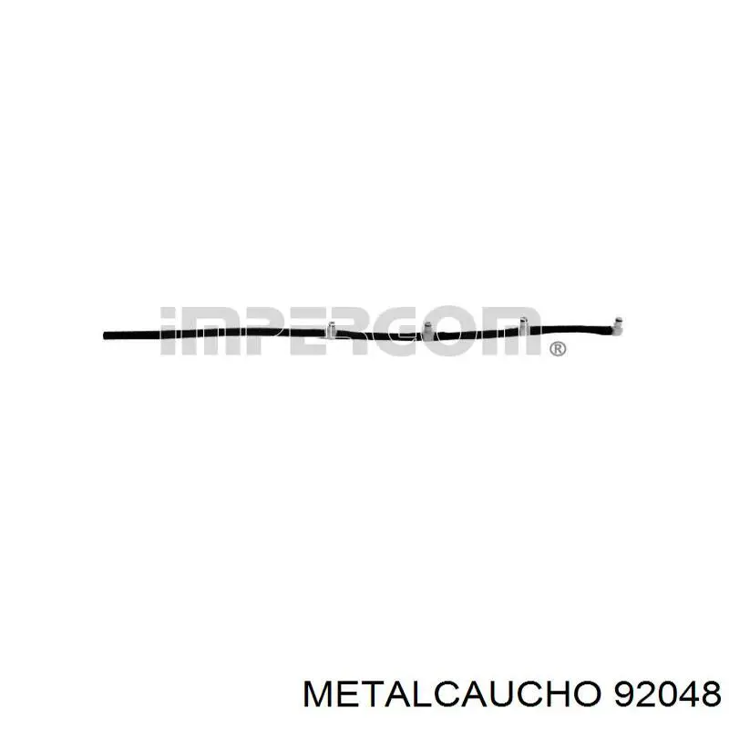 Tubo de combustível, inverso desde os injetores Metalcaucho 92048 preço, a partir de 15,17 USD