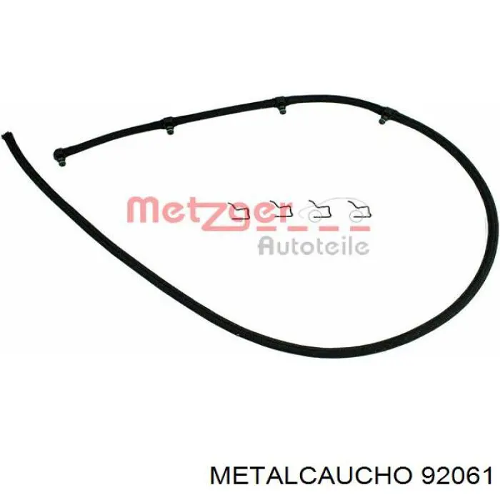DRM6102 Dr.motor Tubo de combustível, inverso desde os injetores