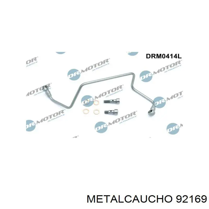 Compre 92169 Metalcaucho Tubo (mangueira) de fornecimento de óleo de turbina