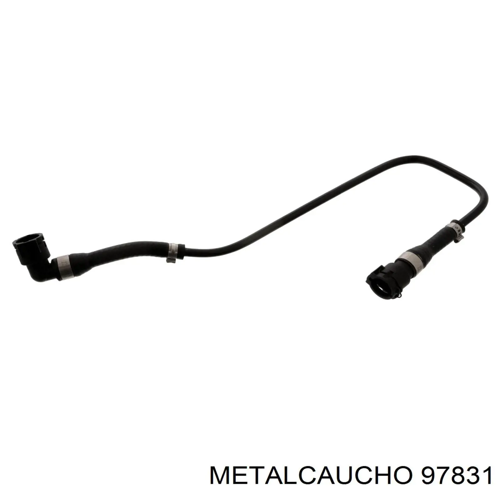 Compre 97831 Metalcaucho Mangueira superior do tanque de expansão