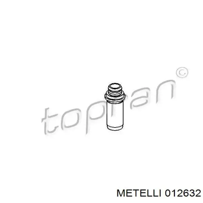 012632 Metelli Guia de válvula