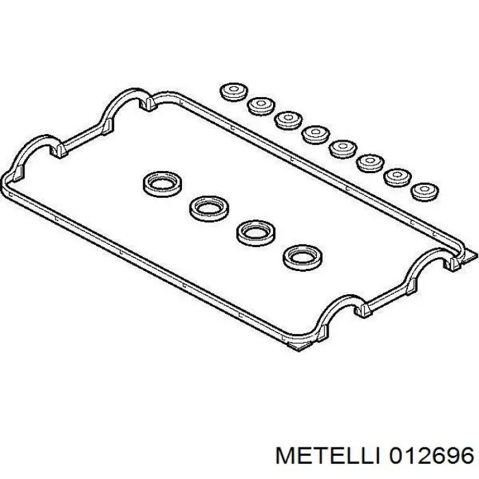 012696 Metelli Guia de válvula