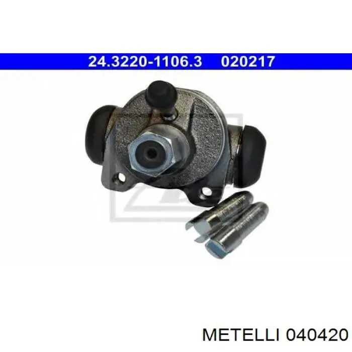 Cilindro traseiro do freio de rodas de trabalho Metelli 040420 preço, a partir de 28,02 USD