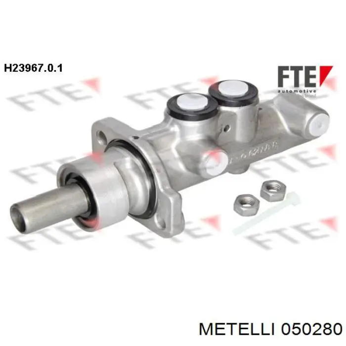 Cilindro mestre do freio Metelli 050280 preço, a partir de 47,46 USD