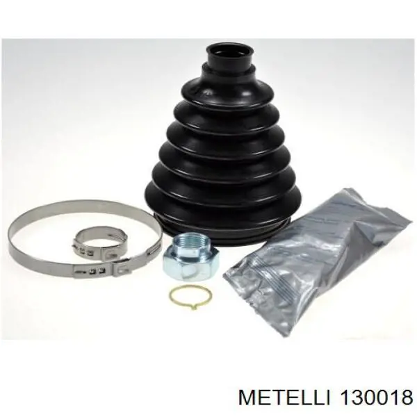 130018 Metelli Bota de proteção externa de junta homocinética do semieixo dianteiro