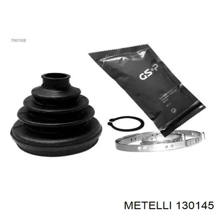 Compre 130145 Metelli Bota de proteção externa de junta homocinética do semieixo dianteiro