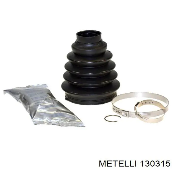 130315 Metelli Bota de proteção externa de junta homocinética do semieixo dianteiro