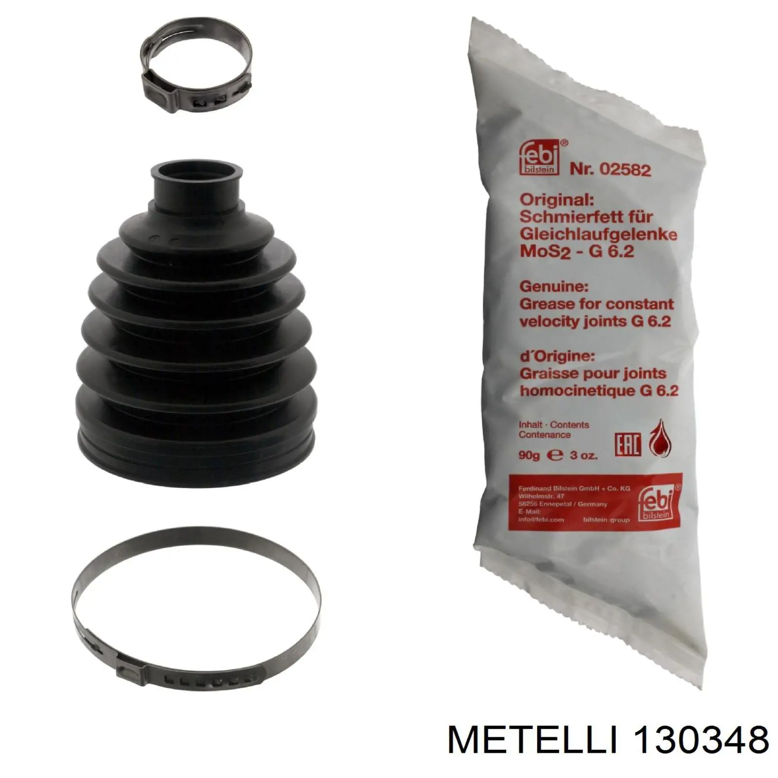 Bota de proteção externa de junta homocinética do semieixo dianteiro Metelli 130348 preço, a partir de 13,38 USD