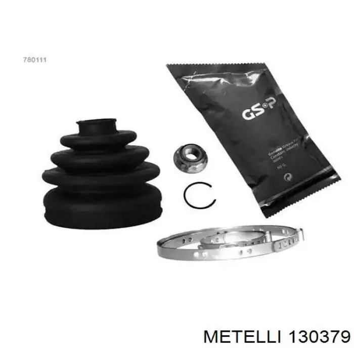 Compre 130379 Metelli Bota de proteção externa de junta homocinética do semieixo dianteiro