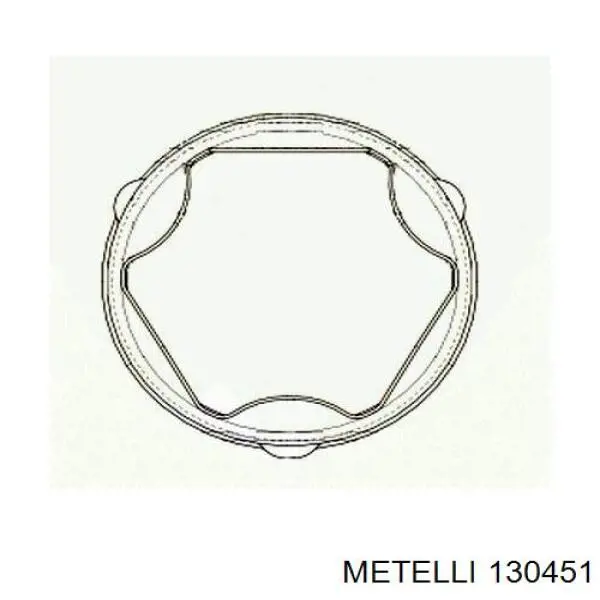Bota de proteção externa direita de junta homocinética Metelli 130451 preço, a partir de 20,11 USD