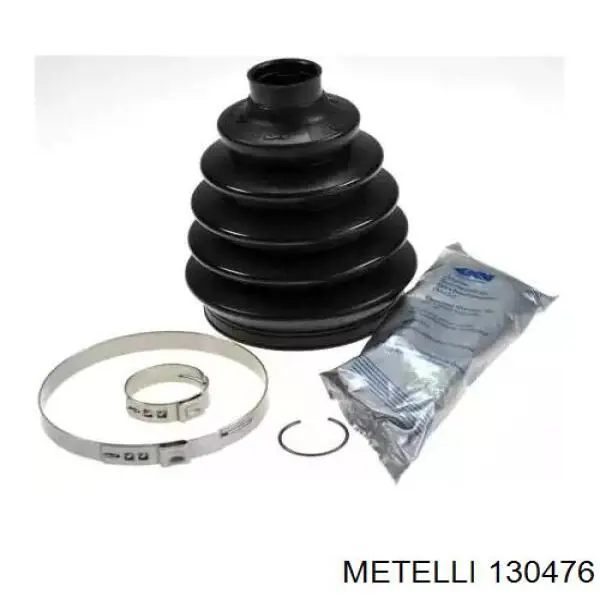 130476 Metelli Bota de proteção externa de junta homocinética do semieixo dianteiro
