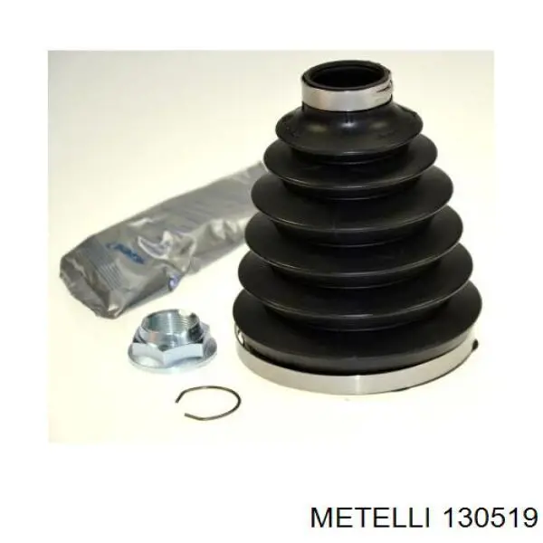 130519 Metelli Bota de proteção externa de junta homocinética do semieixo dianteiro