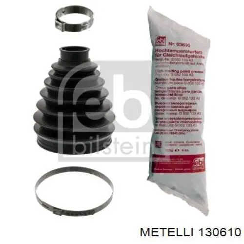 130610 Metelli Bota de proteção externa de junta homocinética do semieixo dianteiro