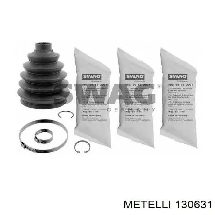 Bota de proteção externa de junta homocinética do semieixo dianteiro Metelli 130631 preço, a partir de 20,67 USD