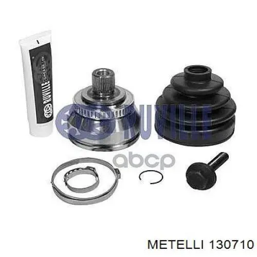 Compre 130710 Metelli Bota de proteção externa de junta homocinética do semieixo dianteiro