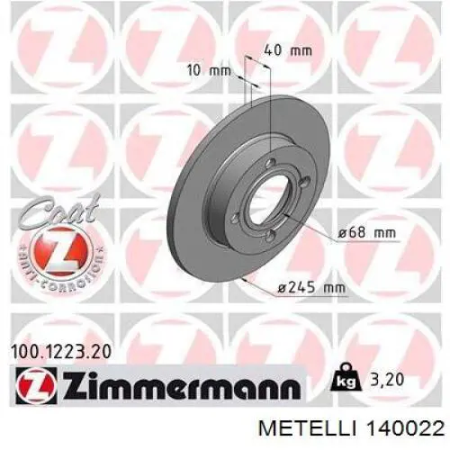 Compre 140022 Metelli Bota de proteção interna de junta homocinética do semieixo dianteiro
