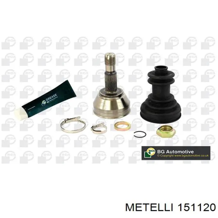 Junta homocinética externa dianteira Metelli 151120 preço, a partir de 55,81 USD