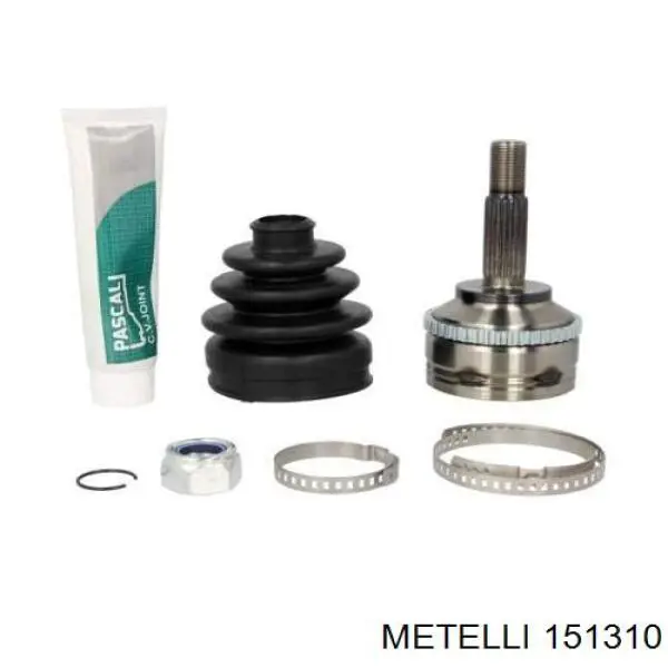 151310 Metelli Junta homocinética externa dianteira