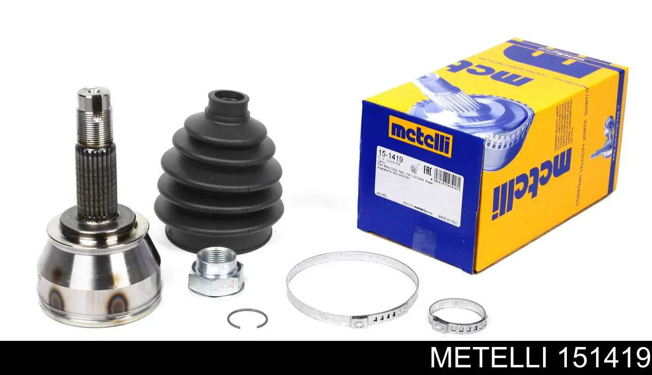 151419 Metelli Junta homocinética externa dianteira