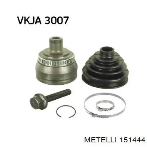 151444 Metelli Junta homocinética externa dianteira
