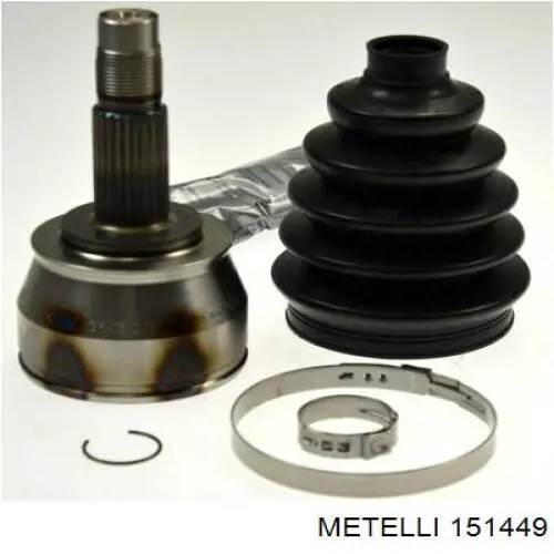 151449 Metelli Junta homocinética externa dianteira