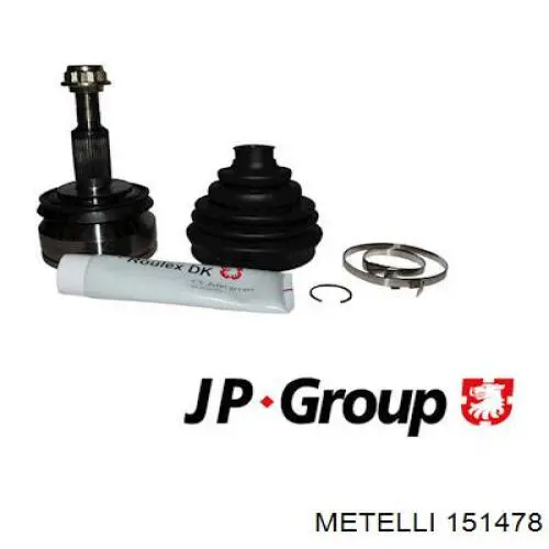 Junta homocinética externa dianteira Metelli 151478 preço, a partir de 65,48 USD