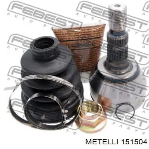 Junta homocinética externa dianteira Metelli 151504 preço, a partir de 40,99 USD