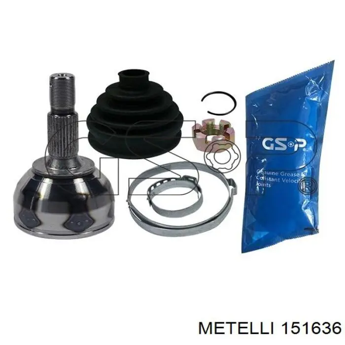Junta homocinética externa dianteira Metelli 151636 preço, a partir de 70,32 USD