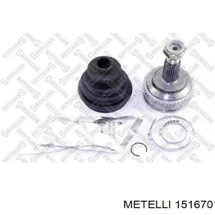 Junta homocinética externa dianteira Metelli 151670 preço, a partir de 46,40 USD