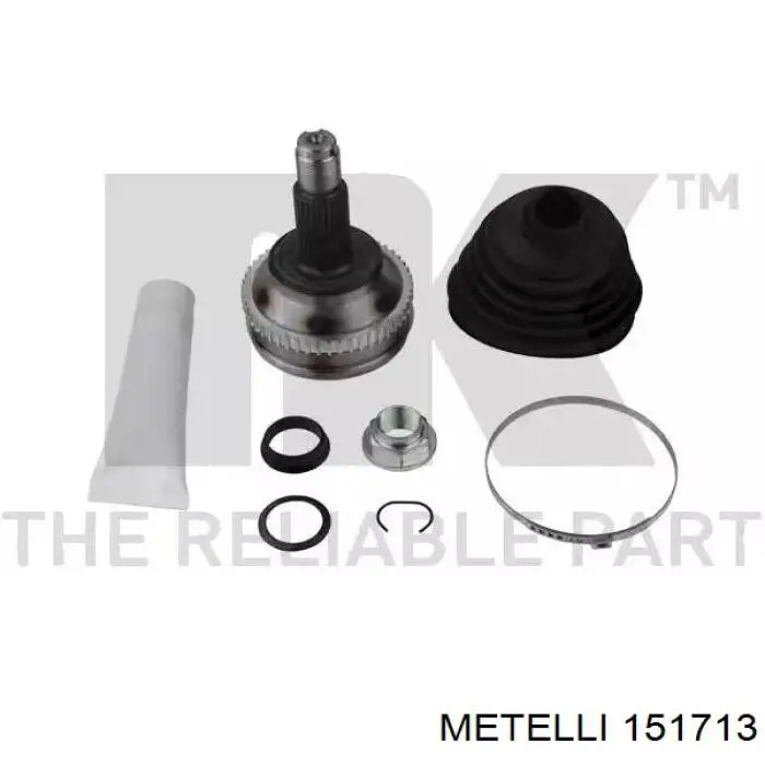Junta homocinética externa dianteira Metelli 151713 preço, a partir de 42,96 USD