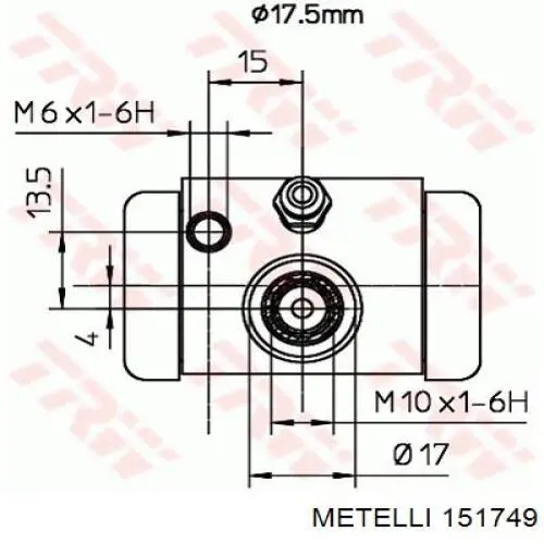 Compre 151749 Metelli Junta homocinética externa dianteira