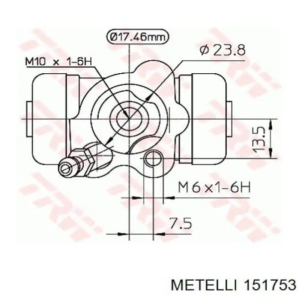 Junta homocinética externa dianteira direita Metelli 151753 preço, a partir de 39,71 USD