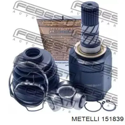 Junta homocinética externa dianteira Metelli 151839 preço, a partir de 57,04 USD