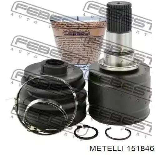 151846 Metelli Junta homocinética externa dianteira direita