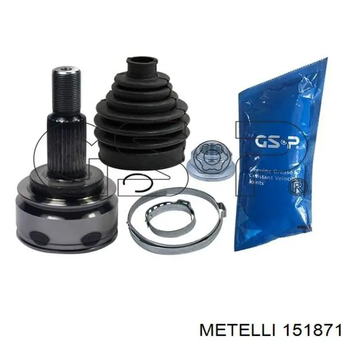 151871 Metelli Junta homocinética externa dianteira