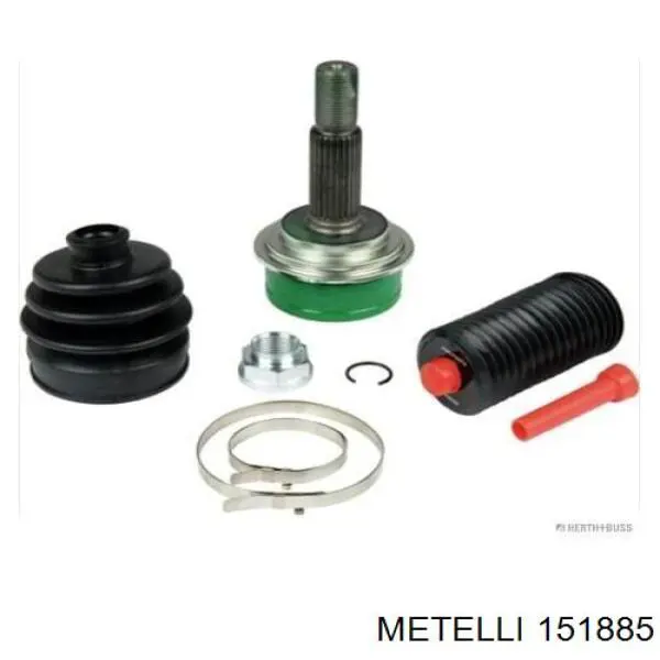 151885 Metelli Junta homocinética externa dianteira
