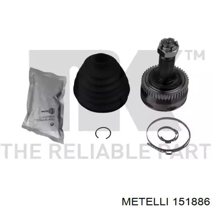 Junta homocinética externa dianteira Metelli 151886 preço, a partir de 59,59 USD