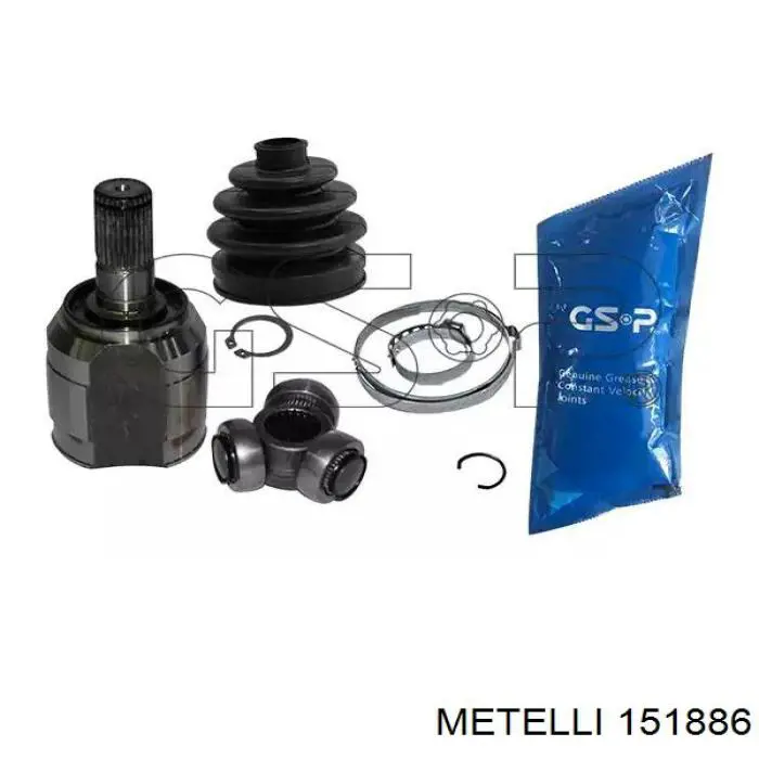 Compre 151886 Metelli Junta homocinética externa dianteira