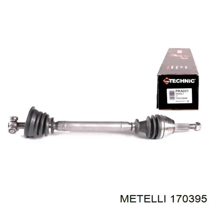 Semieixo (acionador) dianteiro esquerdo Metelli 170395 preço, a partir de 71,13 USD