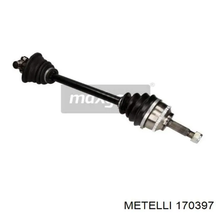 Semieixo (acionador) dianteiro esquerdo Metelli 170397 preço, a partir de 74,60 USD