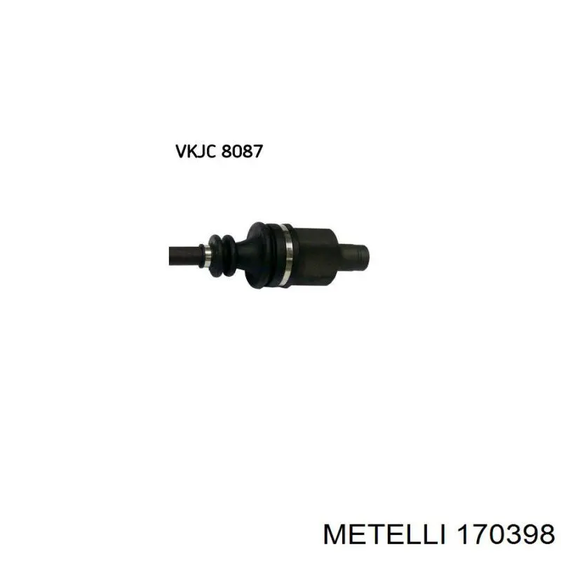 Semieixo (acionador) dianteiro direito Metelli 170398 preço, a partir de 106,08 USD