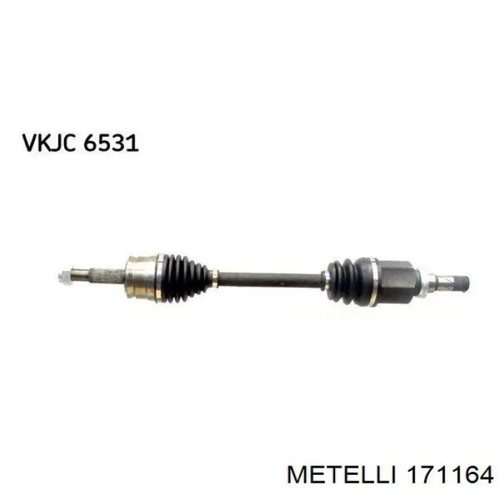 Compre P3815A201 Mitsubishi Semieixo (acionador) dianteiro esquerdo