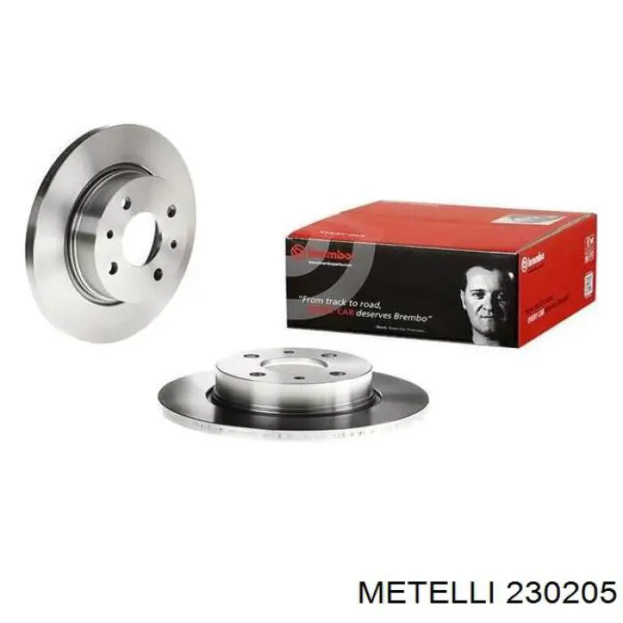 Disco do freio dianteiro Metelli 230205 preço, a partir de 35,05 USD