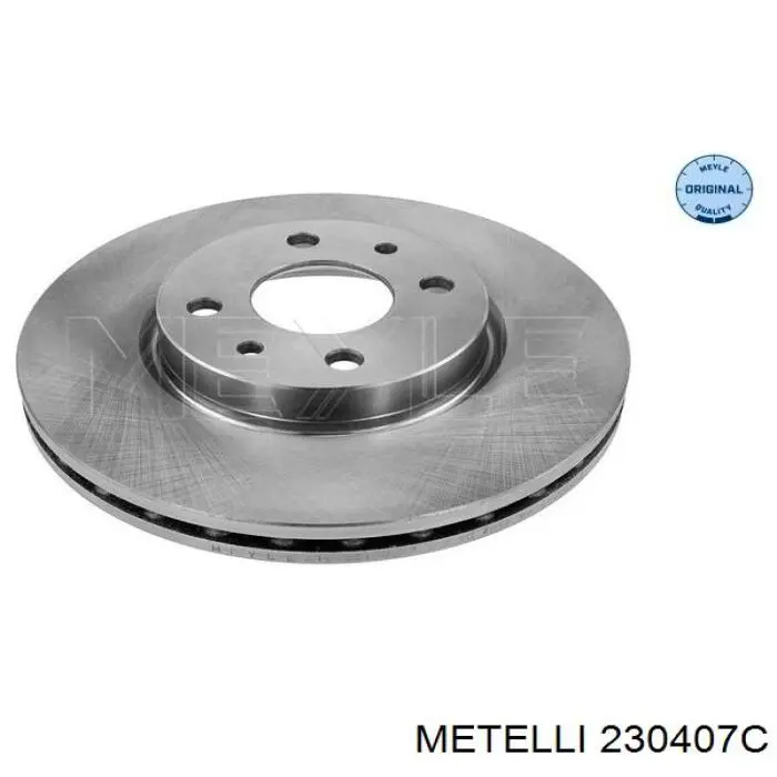 Disco do freio dianteiro Metelli 230407C preço, a partir de 36,68 USD