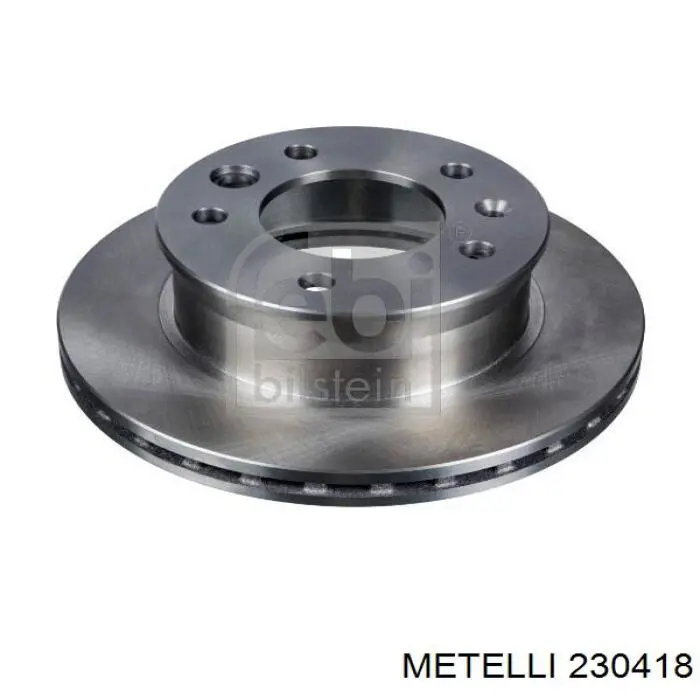 Compre 230418 Metelli Disco do freio dianteiro