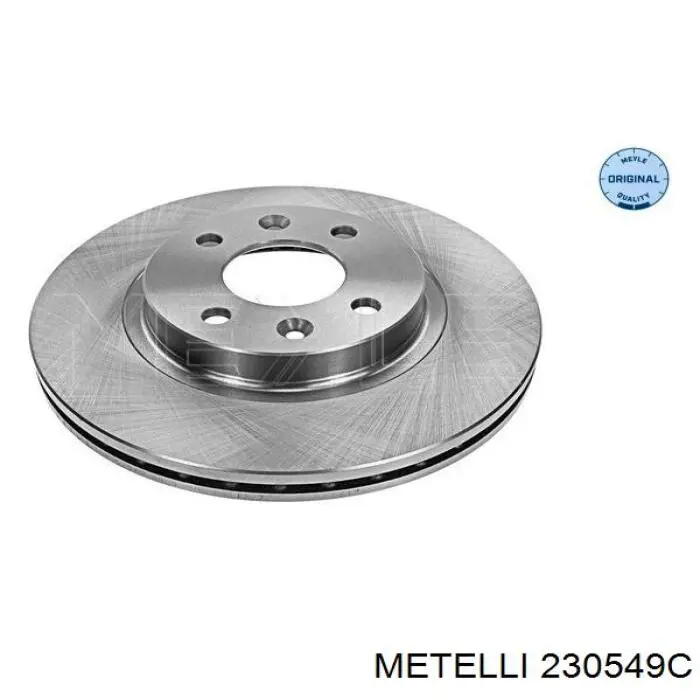 Compre 230549C Metelli Disco do freio dianteiro