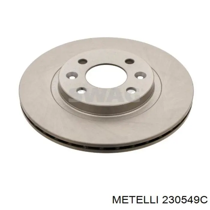 230549C Metelli Disco do freio dianteiro