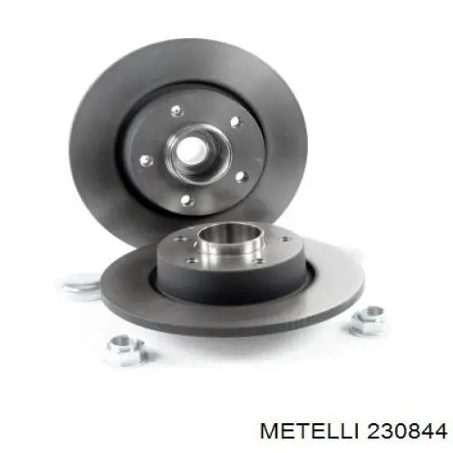 Compre 230844 Metelli Disco do freio traseiro